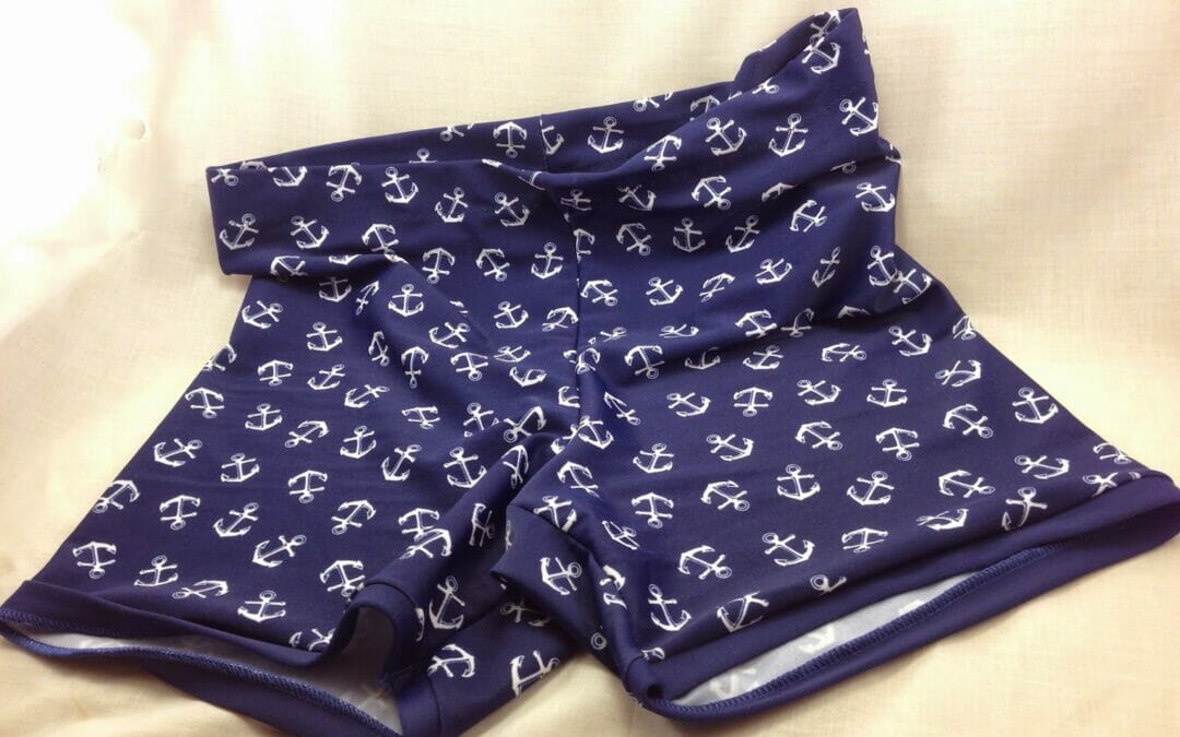 Mom Monday: Nautical Bike Shorts