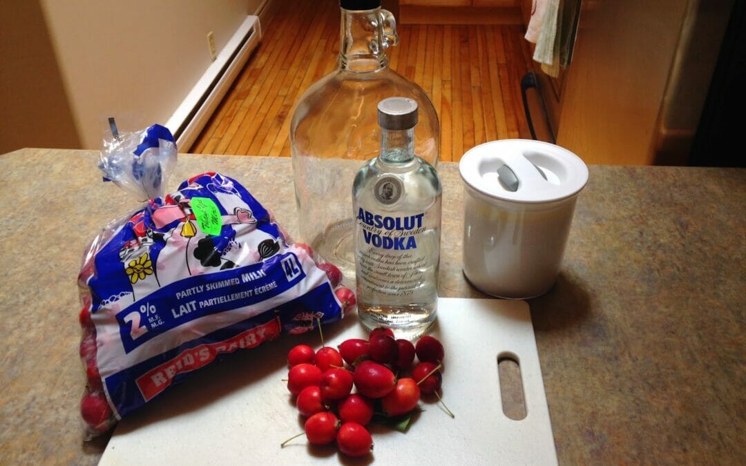 Tipsy Tuesday: Crabapple Liqueur