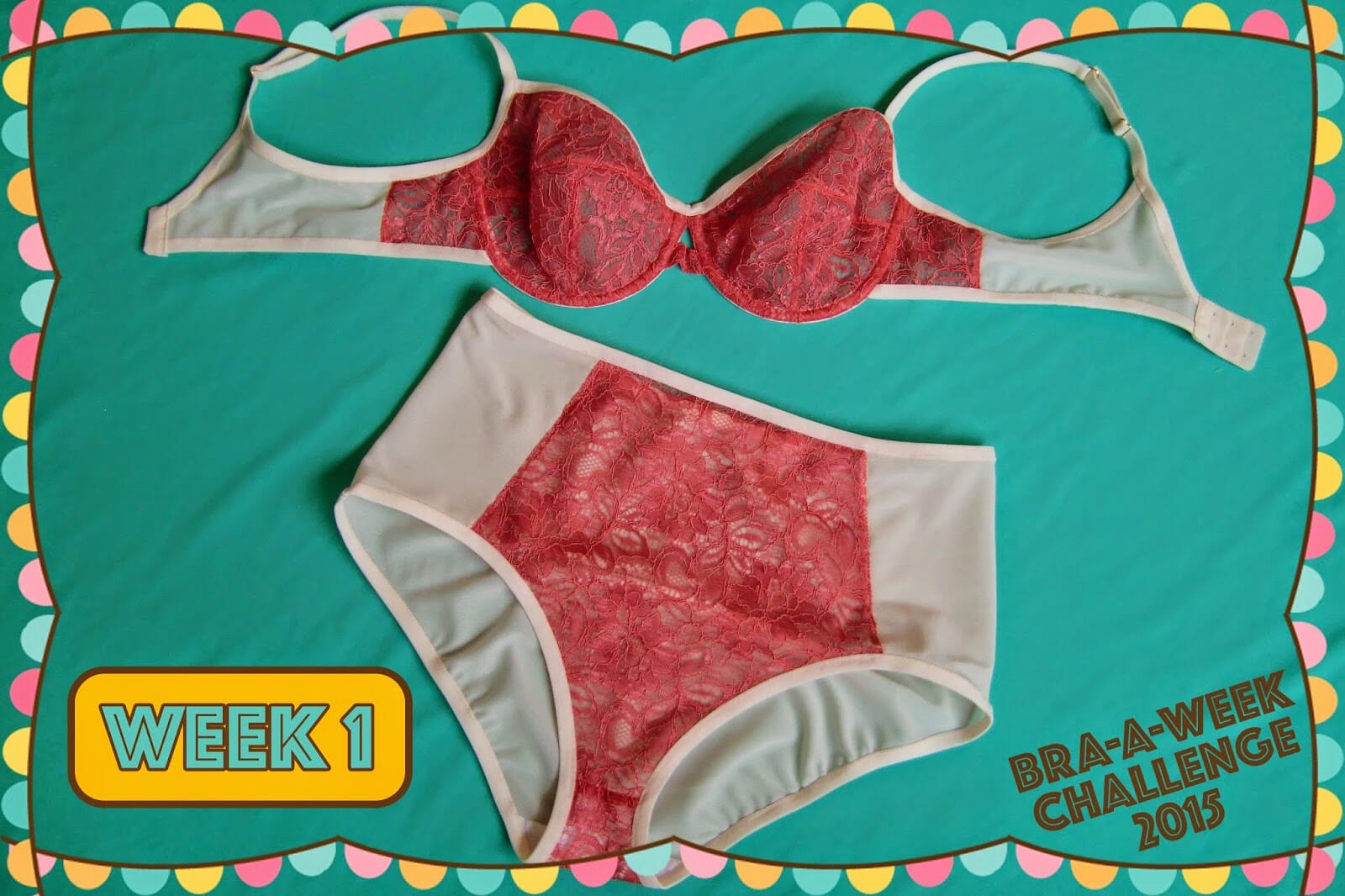 DIY Sheer Magenta Watson Bra & Bikini Set — Sew DIY
