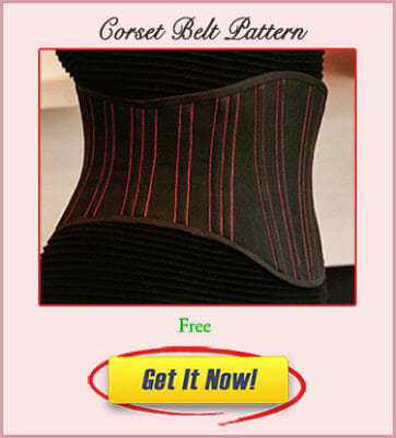 Free Corset Belt Pattern - Corset Training