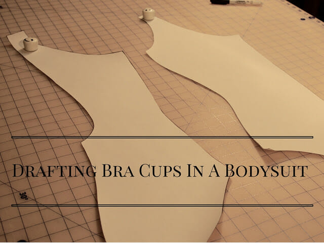 How to stabilize a stretchy velvet fabric and fix a bra cup