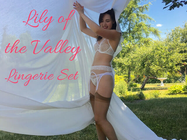 [BAW27] Lily of the Valley Lingerie Set