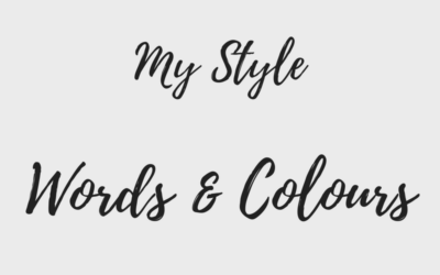 [Style Search]: Words & Colours