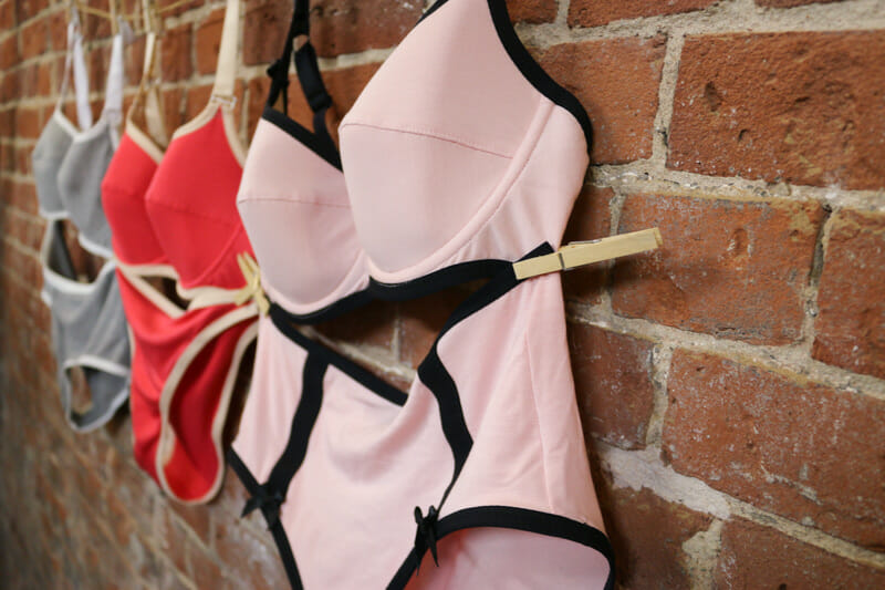 Bra and Pantie Set Organic Bamboo Underwear 'Eve' organic set