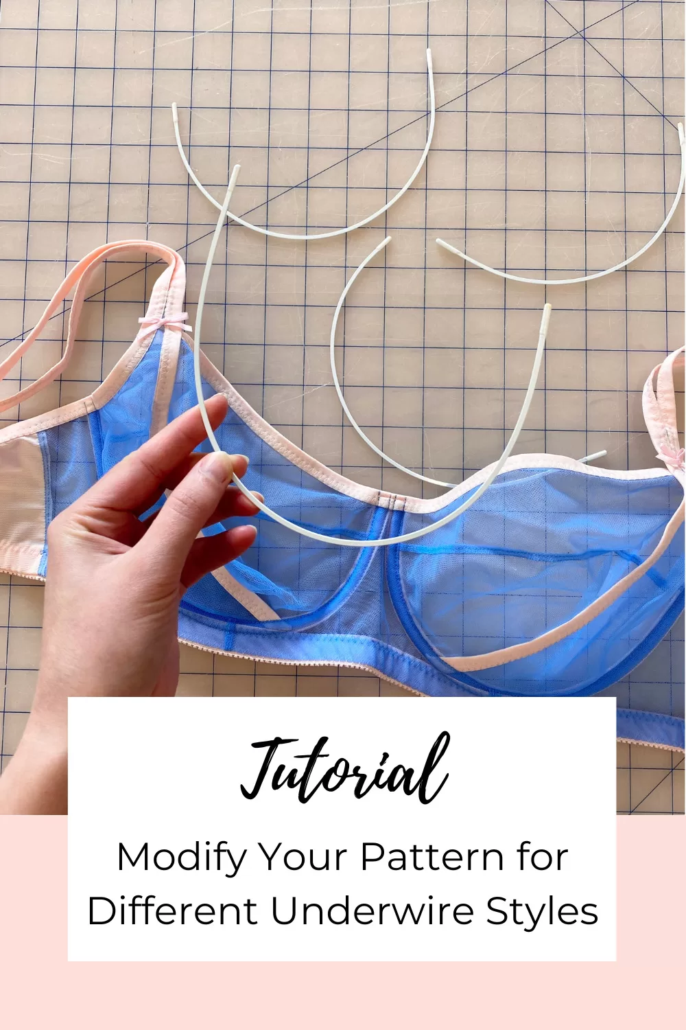 Change Your Bra Pattern for Different Styles of Underwires