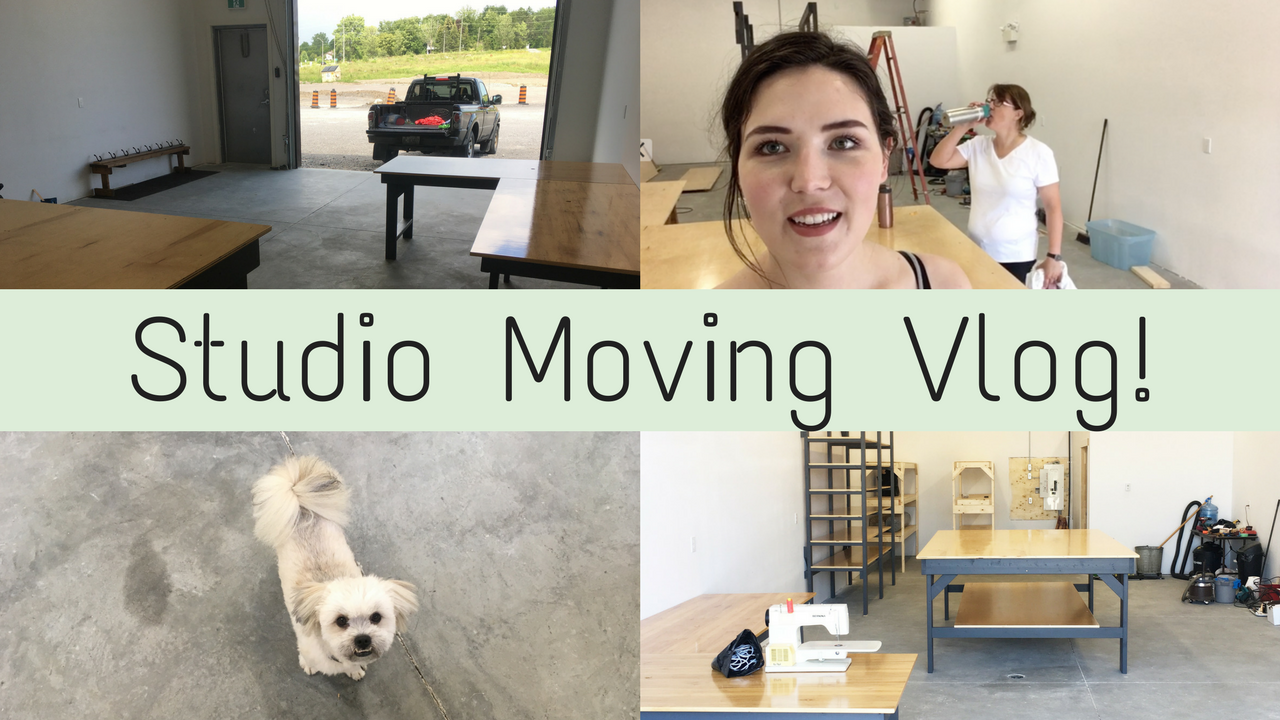 My First Vlog! Moving Studios