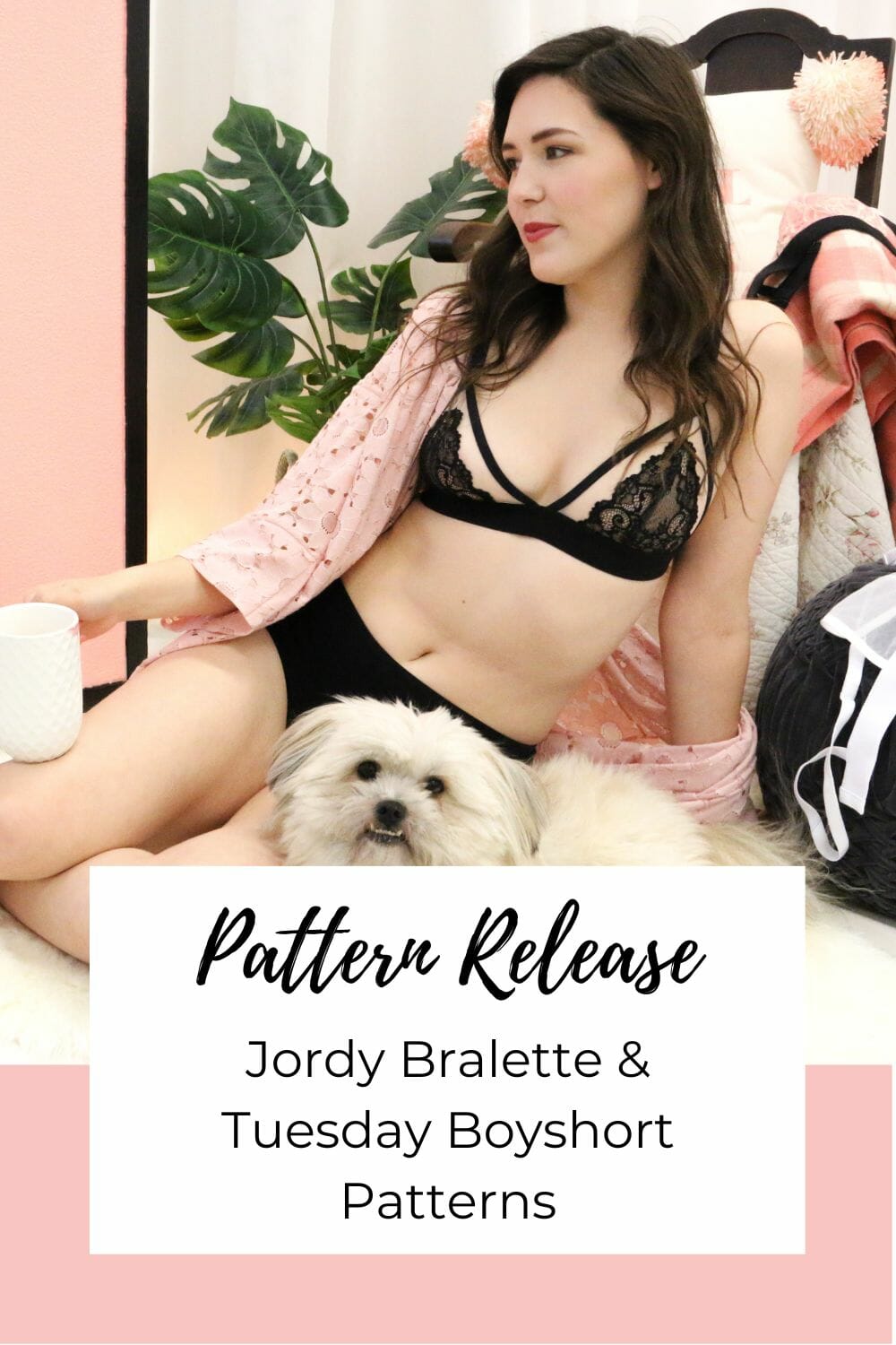 Jordy Bralette & Tuesday Boyshort PDF Patterns!!