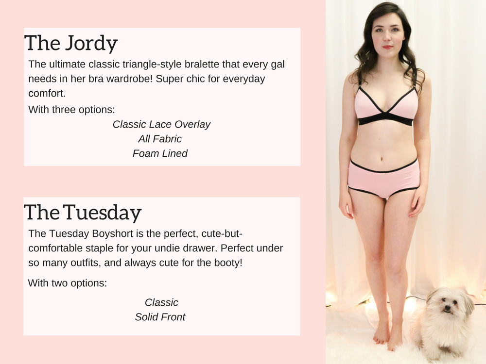 Make It Your Own Jordy Bralette Kit with Lace Option