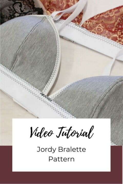 Jordy Bralette Sewing Tutorial | Video - Emerald Erin