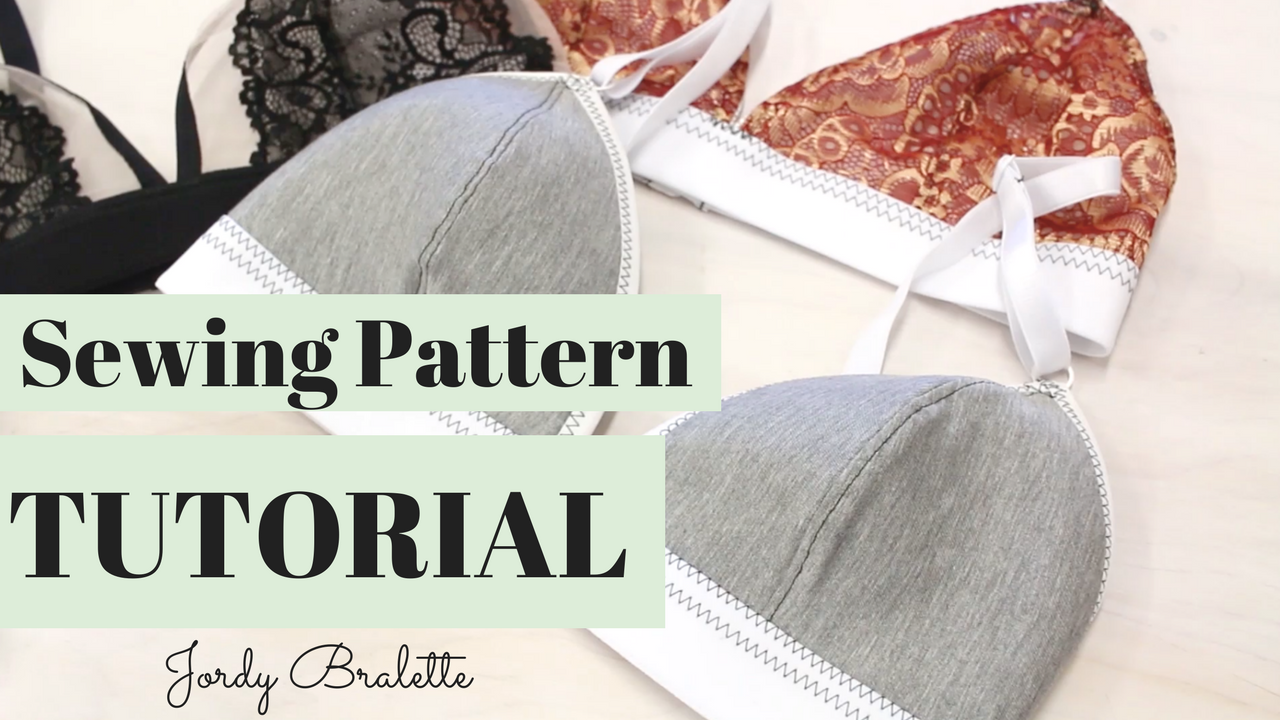 Jordy Bralette Sewing Tutorial | Video