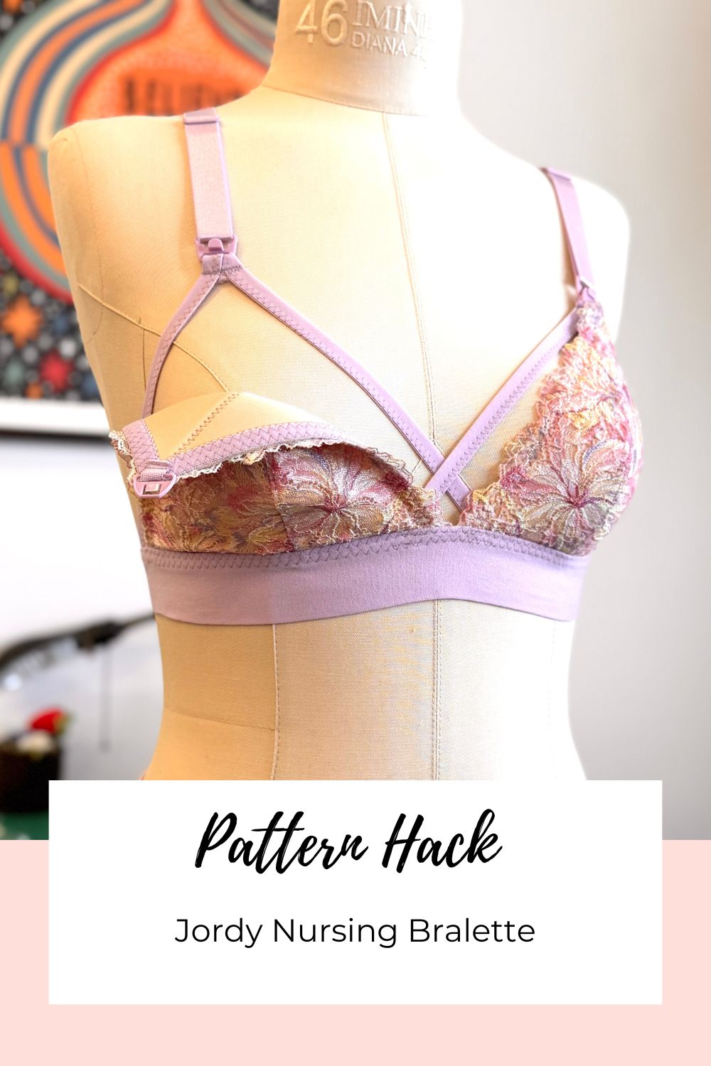 Jordy Nursing Bralette Sewing Pattern Hack